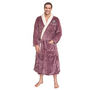 Personalised Super Soft Sherpa Style Dressing Gown With Star Sign Design, thumbnail 11 of 12