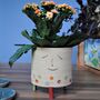 Personalised Happy Colours Smiley Face Planter, thumbnail 4 of 8
