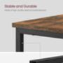 Slim Side Table Charging Station Drawers, thumbnail 7 of 8
