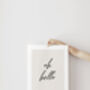 Oh Hello Wall Print, thumbnail 4 of 5
