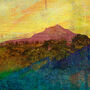 Scafell Pike Abstract Poster Print, thumbnail 2 of 3