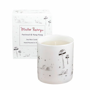 Patchouli And Ylang Ylang Snail Candle, 2 of 2