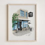 Our First Date Venue Portrait – Gift For Boyfriend / Girlfriend, thumbnail 3 of 10