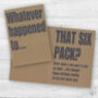 Personalised 'Whatever happened to…' Card, thumbnail 2 of 3