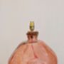 Pink Recycled Glass Base 39cm, thumbnail 1 of 2