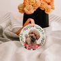 Personalised First Christmas Dog Bauble Tree Decoration, thumbnail 7 of 12