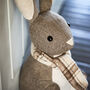 Personalised Woodland Rabbit Doorstop, thumbnail 2 of 5