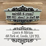 Personalised Address Stamp – Pattern, thumbnail 10 of 11