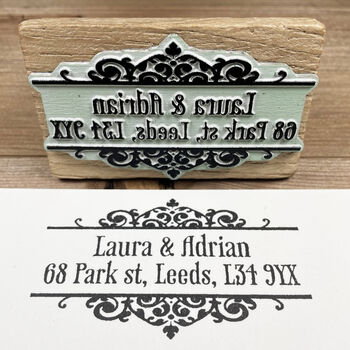 Personalised Address Stamp – Pattern, 10 of 11