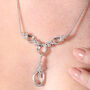 Volcan Necklace With White Topaz, thumbnail 3 of 5