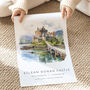 Scotland Travel Print Of Eileen Donan Castle, thumbnail 2 of 7