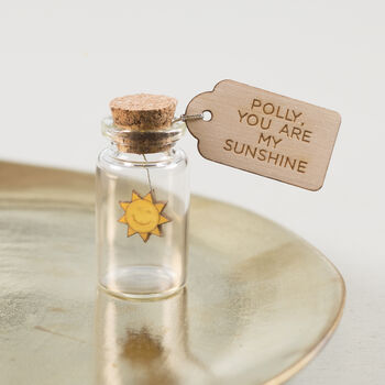 'You Are My Sunshine' Keepsake Message Bottle, 2 of 4