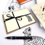 'Leopard Love' Correspondence Cards Set Of Eight, thumbnail 2 of 6