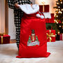 Personalised Red Nutcracker Christmas Sack, thumbnail 3 of 4