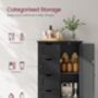 Wooden Storage Cabinet Organising Unit With Four Drawers, thumbnail 3 of 9