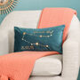 Personalised Star Sign Velvet Cushion For Her Home, thumbnail 1 of 5