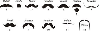 Choosing Your Mustache Style Glasses Stand For Him, 2 of 4