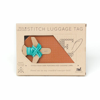 Stitch Your Own Design Luggage Tag, 10 of 12