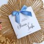 On Your Wedding Day Card, Luxury Bow Wedding Couple Card, thumbnail 3 of 5
