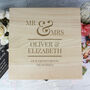 Personalised Mr And Mrs Keepsake Box, thumbnail 7 of 8
