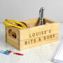 Personalised Bits And Bobs Mini Wooden Crate, thumbnail 3 of 3