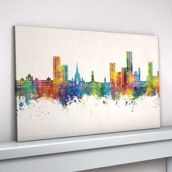 Salford Skyline Cityscape Art Print, 5 of 7