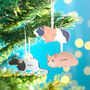 Personalised Pet Christmas Hanging Decoration, thumbnail 2 of 10