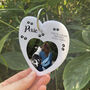 Acrylic Heart Pet Photo Memorial Garden Tag Wire Holder, thumbnail 3 of 5