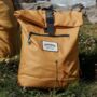Recycled Roll Top Rucksack, thumbnail 3 of 12