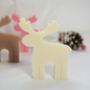 Handmade Reindeer Soy Wax Candle, thumbnail 7 of 7