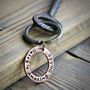 Personalised This Daddy Copper Keyring, thumbnail 2 of 4