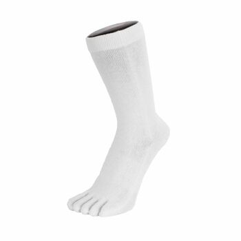 Essential Everyday Mid Calf Cotton Toe Socks, 8 of 11