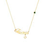 9ct Solid Gold Zodiac Star Sign Necklace, thumbnail 11 of 12