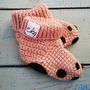 Animal Paw Baby Mitten And Bootie Set, thumbnail 4 of 11