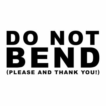 Do Not Bend Stamp, 2 of 2