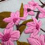 Cherry Blossom And Long Tailed Tit Embroidery Kit, thumbnail 5 of 9