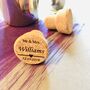 Personalised Mr And Mrs Wine Bottle Stopper, thumbnail 1 of 2