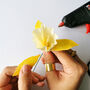 Paper Flower Craft Kit: Daffodils, thumbnail 7 of 8