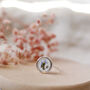 Forget Me Not 925 Sterling Silver Adjustable Ring, thumbnail 1 of 5