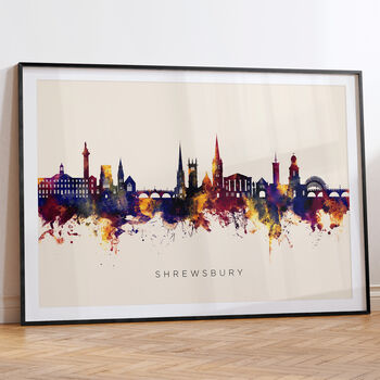 Shrewsbury Skyline Cityscape, 6 of 12