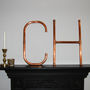 Copper Decorative Letters And Symbols Wall Art, thumbnail 6 of 12