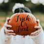 Personalised Halloween Pumpkin Sticker, thumbnail 6 of 7