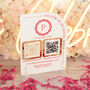 Modern Arch 3D Acrylic Branded Business Qr Code Sign, thumbnail 5 of 9