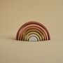 ‘Earth’ Small Wooden Stacking Rainbow, thumbnail 2 of 2
