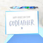Godfather Father's Day Card, thumbnail 2 of 3