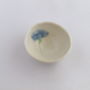 Small Porcelain Bowl Pressed With Blue Flower, thumbnail 5 of 6