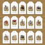 Woodland Animals Place Card Luggage Tags, thumbnail 3 of 12