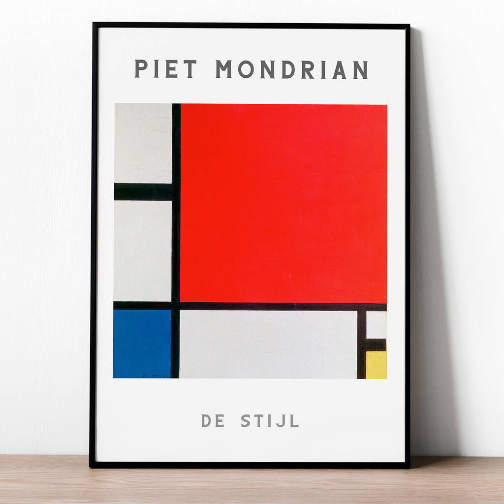 Mondrian Gallery Exhibition Giclee Print By Gallery Seren