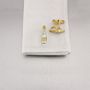 Champagne And Lobster Cufflinks In Silver And Gold, thumbnail 1 of 2