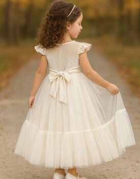 Noel In Champagne ~ Party Or Flower Girl Dress, 2 of 3